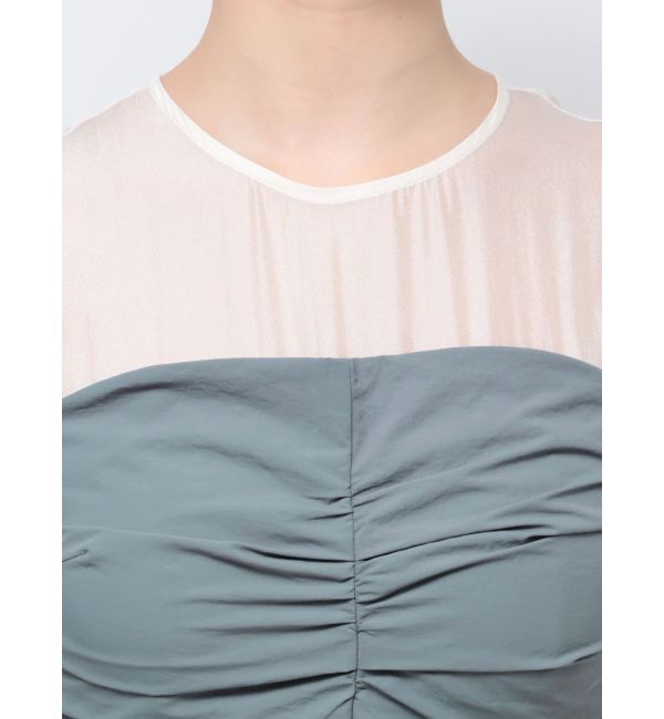 LAGUNAMOON「LADYギャザーペプラムパンツドレス」|ドレス|