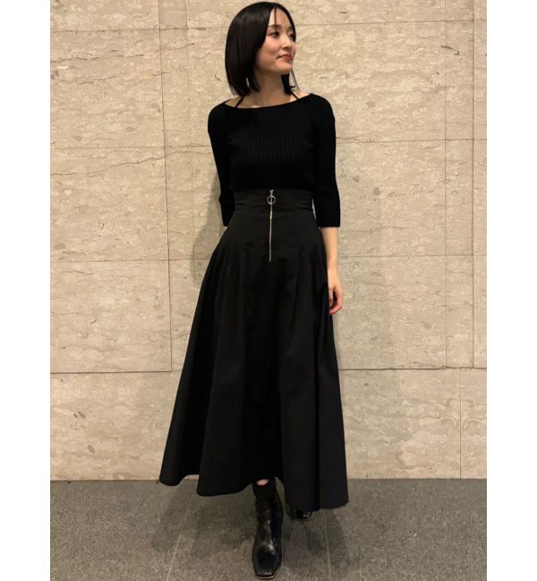 LAGUNAMOON「ホルターリブニットプルオーバー」|ニット・セーター|