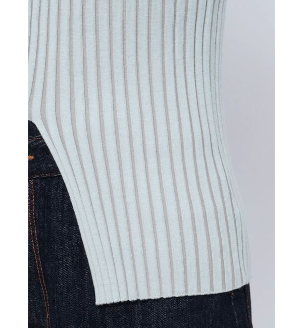 LAGUNAMOON「ホルターリブニットプルオーバー」|ニット・セーター|