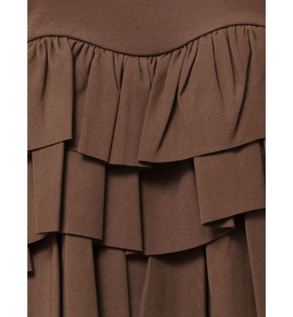 LAGUNAMOON「カーブペプラムカットノースリトップス」|Tシャツ・カットソー|