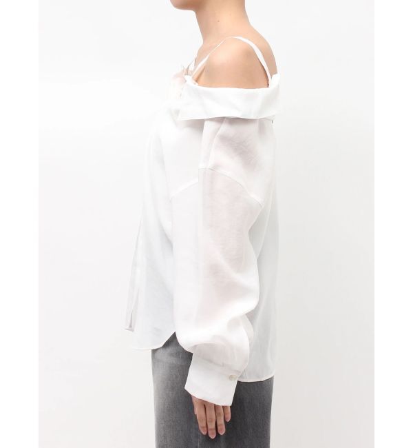 LAGUNAMOON「2wayシアーシャツ」|シャツ・ブラウス|