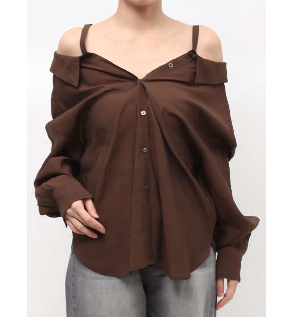 LAGUNAMOON「2wayシアーシャツ」|シャツ・ブラウス|