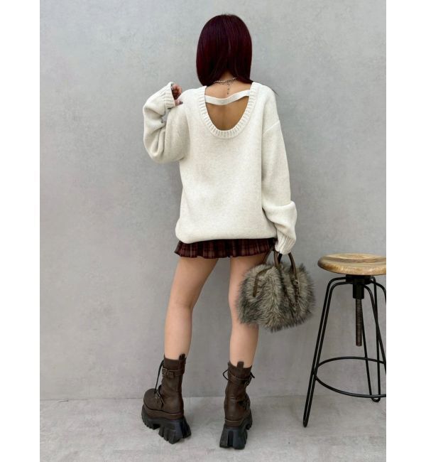 EVRIS「フリルチェックミニスカート」|スカート|