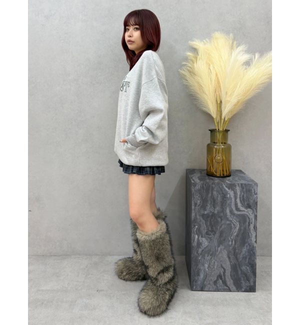 EVRIS「フリルチェックミニスカート」|スカート|