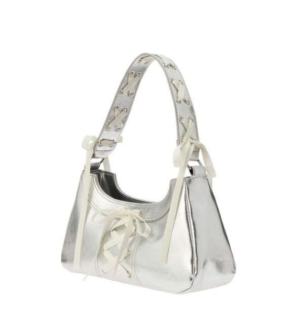 jouetie「レースアップリボンハンドバッグ」|ハンドバッグ|