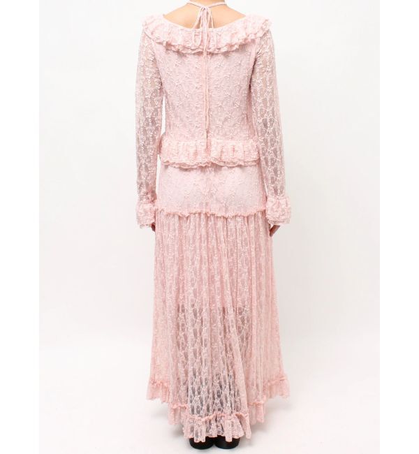 jouetie「ラッフルフリルレースロングワンピース」|ワンピース|