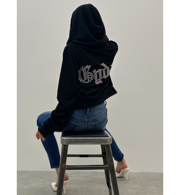 GYDA「GYDA Short ラメパーカー【SETUP着用可】」|パーカー|