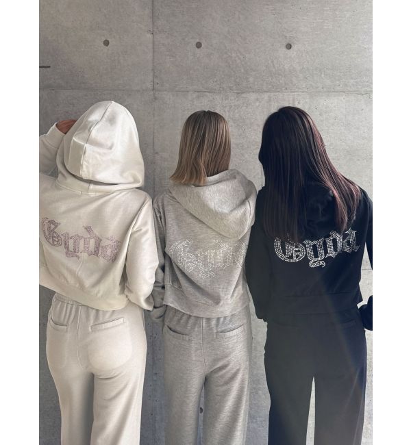 GYDA「GYDA Short ラメパーカー【SETUP着用可】」|パーカー|