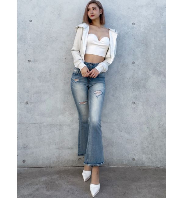 GYDA「GYDA Short ラメパーカー【SETUP着用可】」|パーカー|