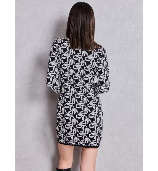 GYDA「GYDA pattern プチハイニットワンピース」|ワンピース|