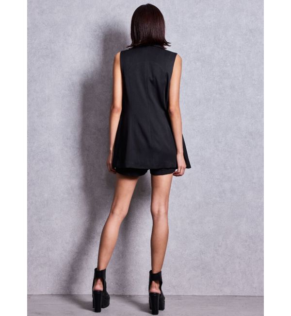 GYDA「SymmetryGYDA bijouバックル ジレ」|ベスト・ジレ|