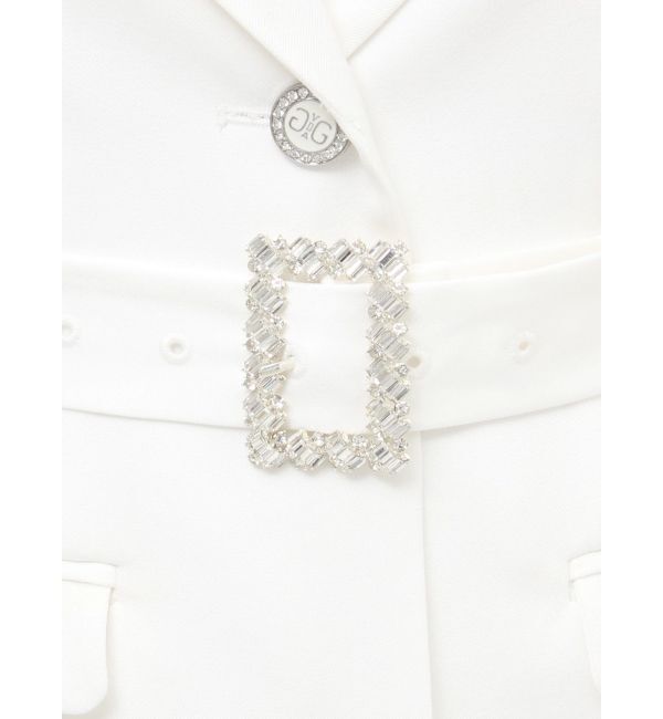 GYDA「SymmetryGYDA bijouバックル ジレ」|ベスト・ジレ|