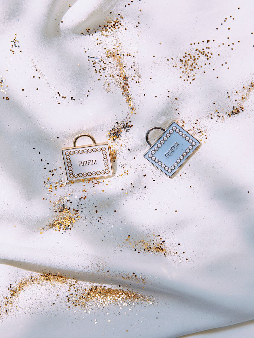 FURFUR「【限定カラー】トートバッグモチーフブローチ」|ブローチ・コサージュ|