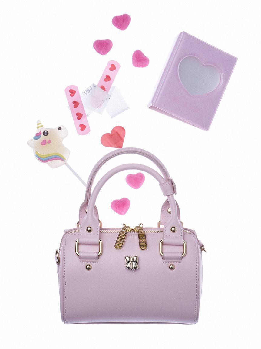 FURFUR「リボンカシメミニボストンバッグ」|ボストンバッグ|PNK