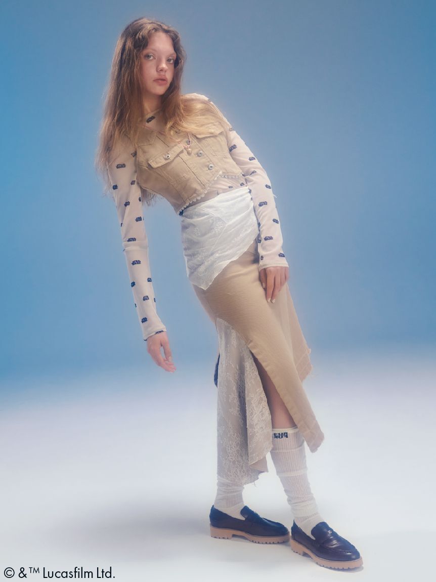 FURFUR「ミニリボンカシメローファー」|パンプス|