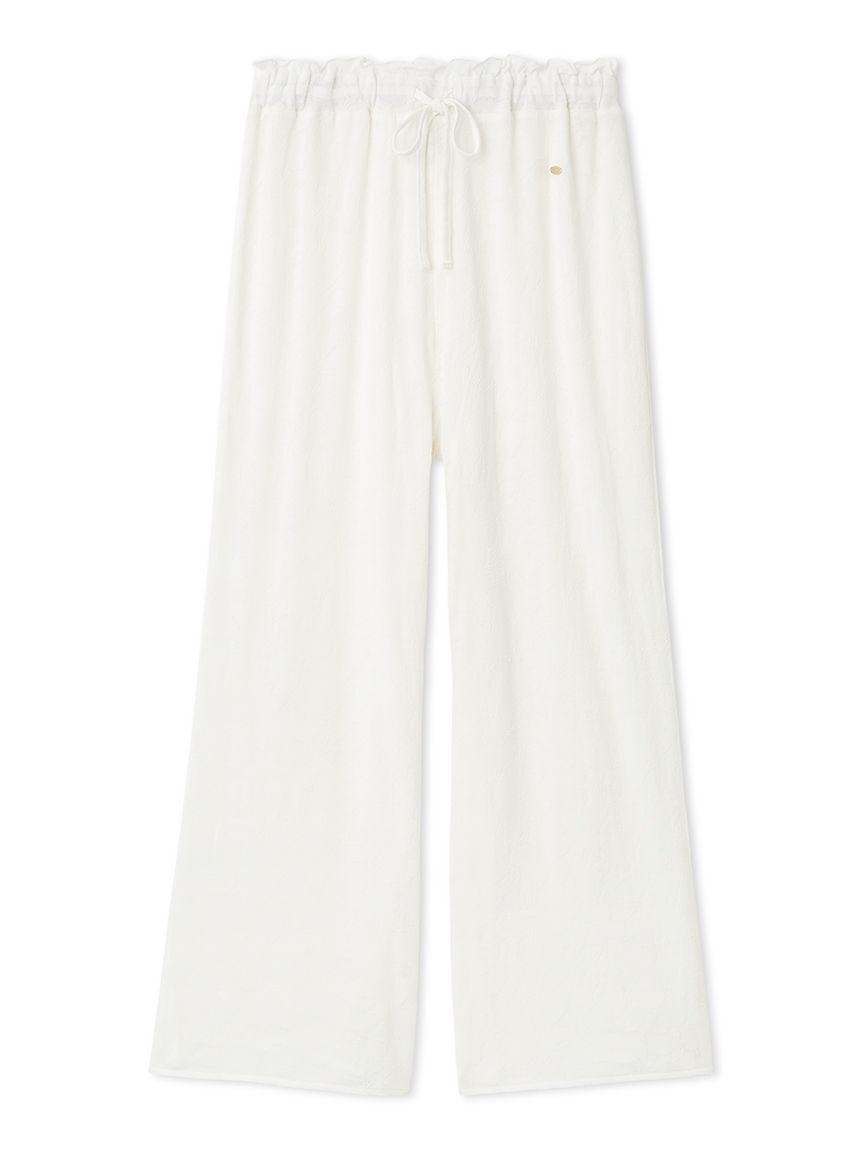 gelato pique「さくらレーシージャガードロングパンツ」|ルームウェア|