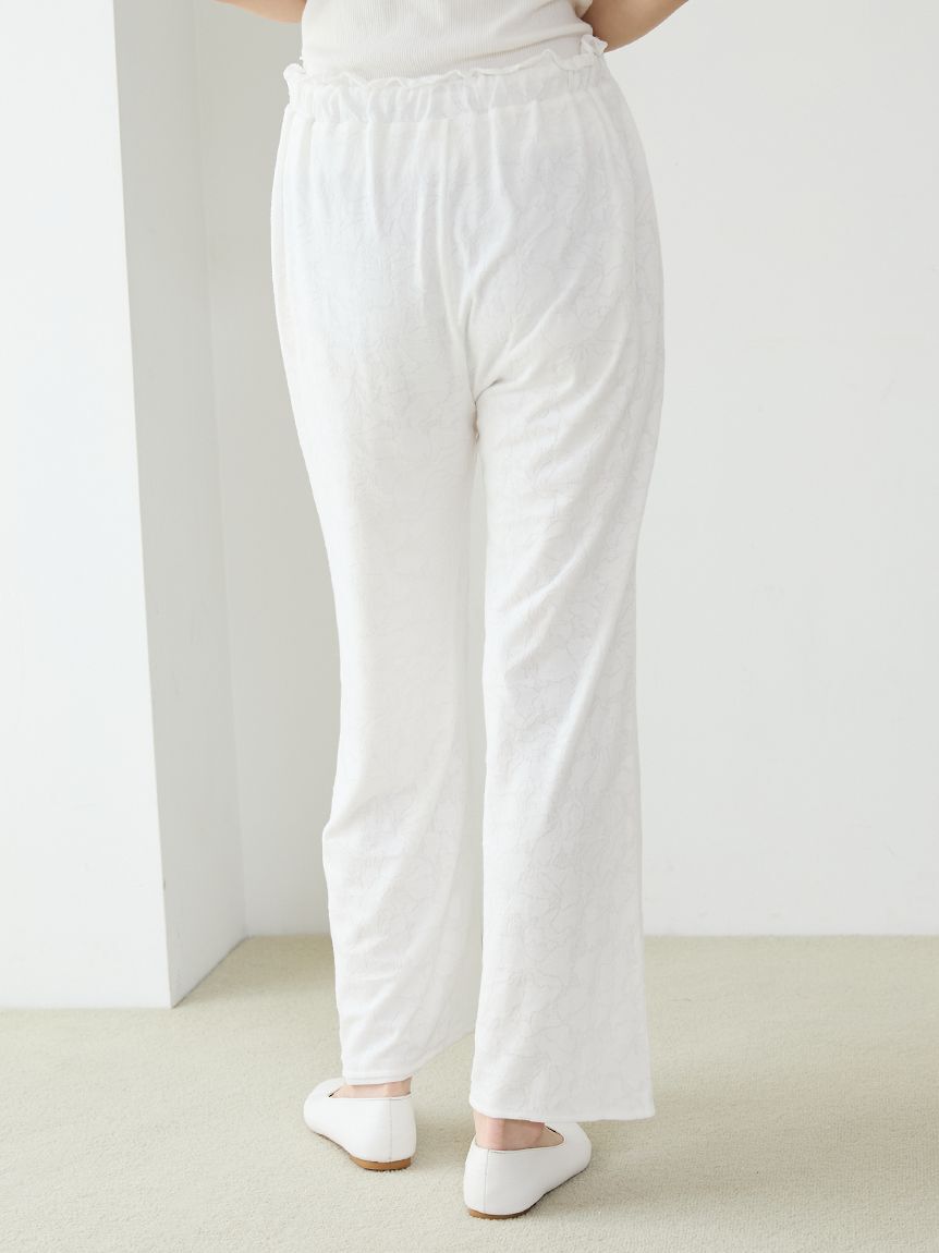 gelato pique「さくらレーシージャガードロングパンツ」|ルームウェア|