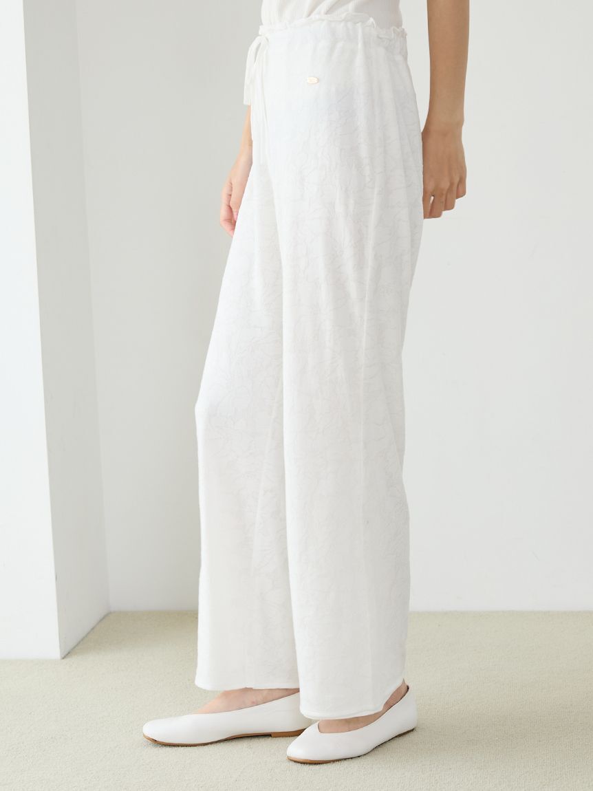 gelato pique「さくらレーシージャガードロングパンツ」|ルームウェア|