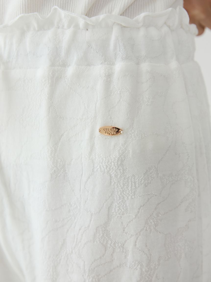 gelato pique「さくらレーシージャガードロングパンツ」|ルームウェア|