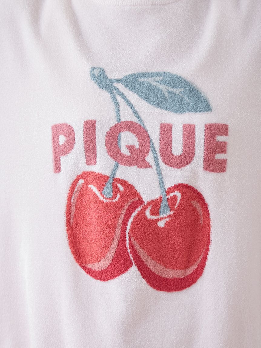 gelato pique「スムーズィーフルーツジャガードプルオーバー」|ルームウェア|