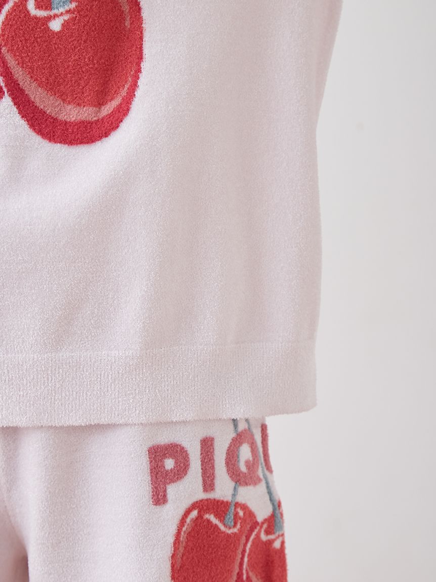 gelato pique「スムーズィーフルーツジャガードプルオーバー」|ルームウェア|