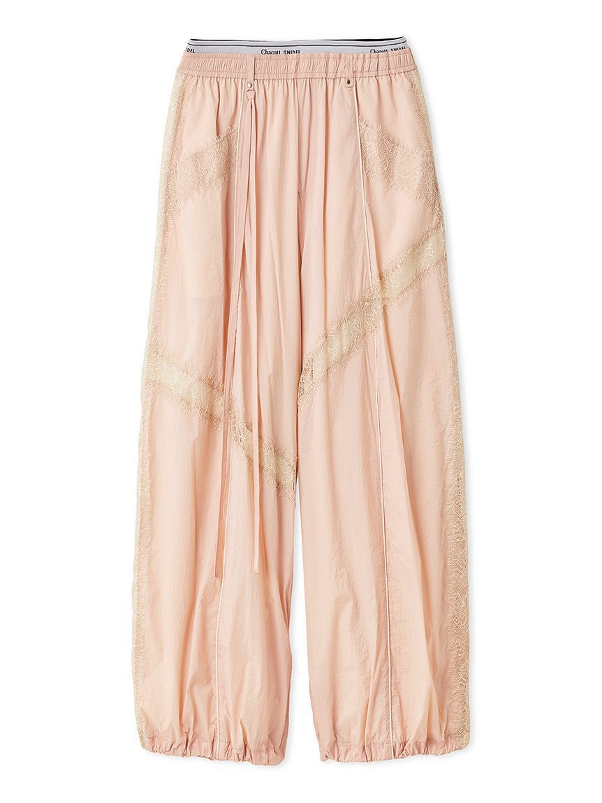 SNIDEL「【Chacott】コラボナイロンレースパンツ」|チノ|