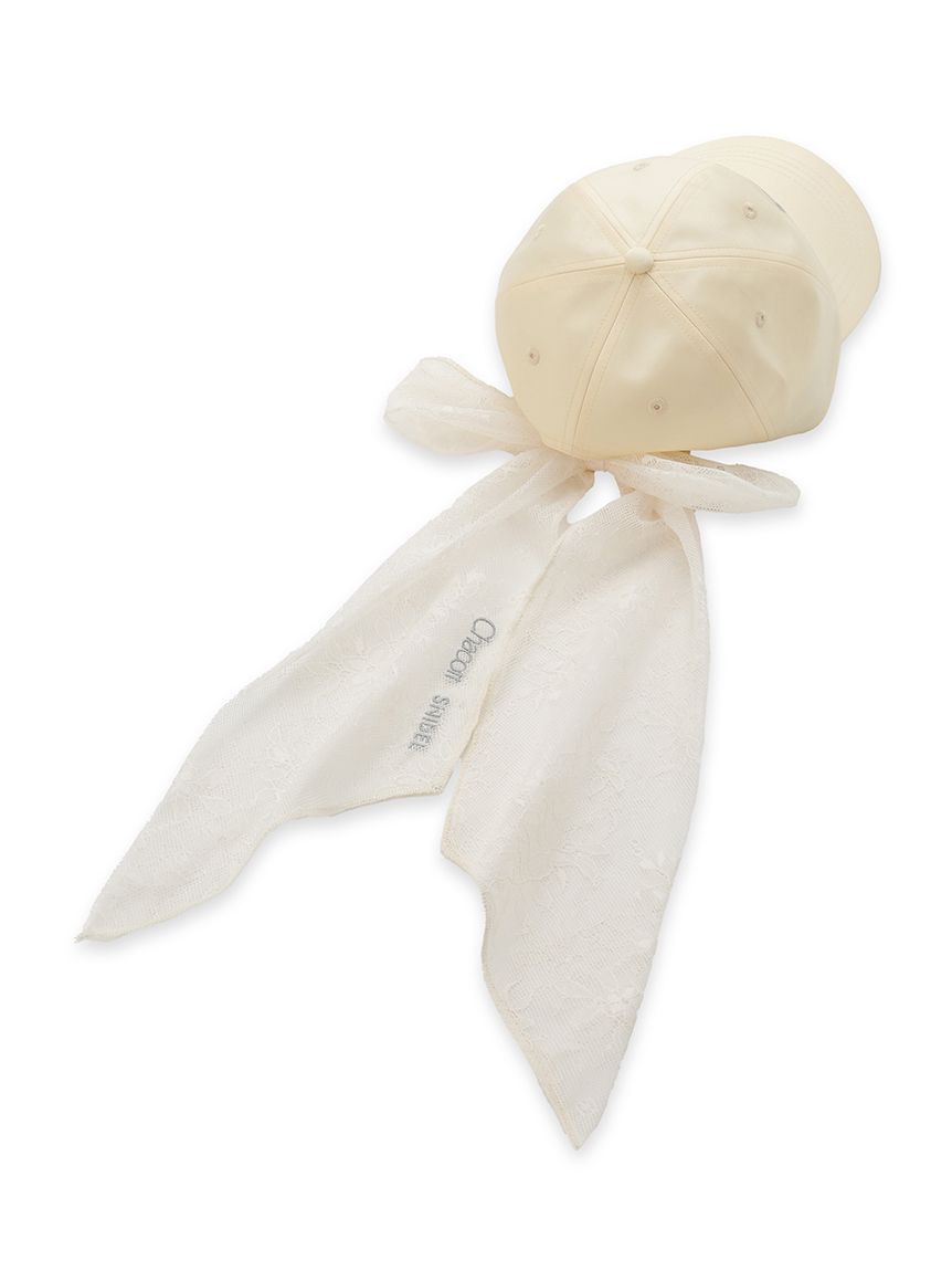 SNIDEL「【Chacott】コラボリボンキャップ」|キャップ・キャスケット|