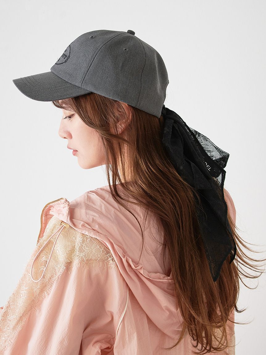 SNIDEL「【Chacott】コラボリボンキャップ」|キャップ・キャスケット|