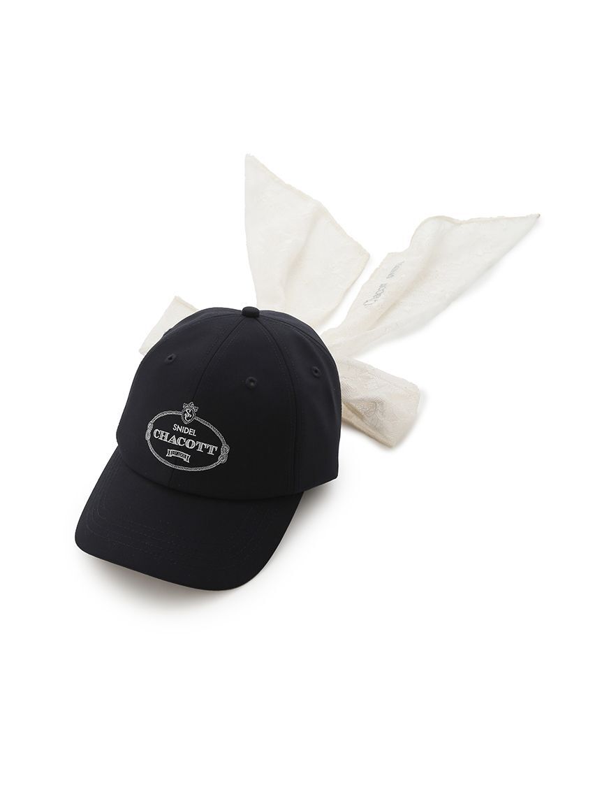 SNIDEL「【Chacott】コラボリボンキャップ」|キャップ・キャスケット|