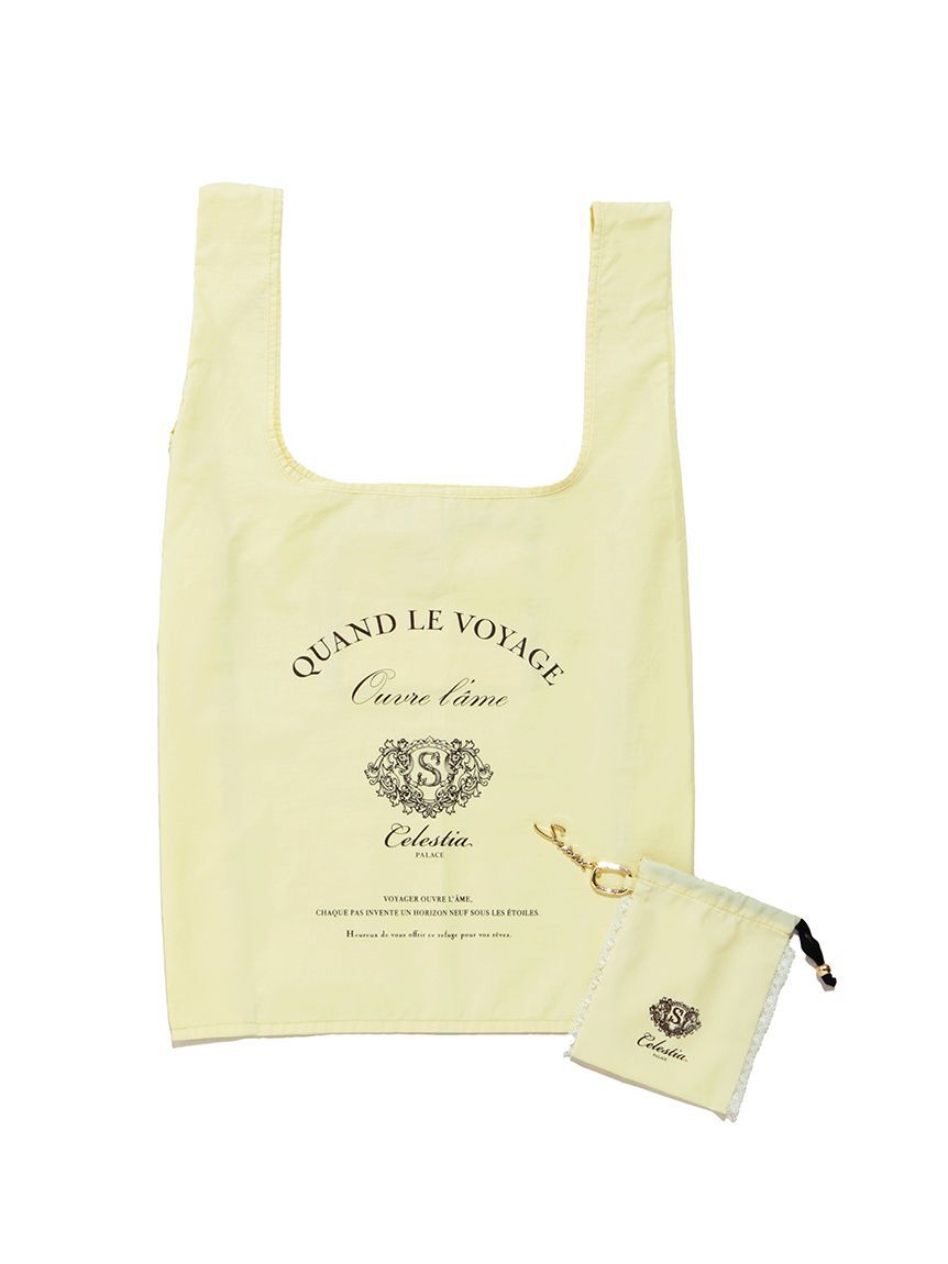 SNIDEL「エンブレムエコバッグチャーム」|キーケース|