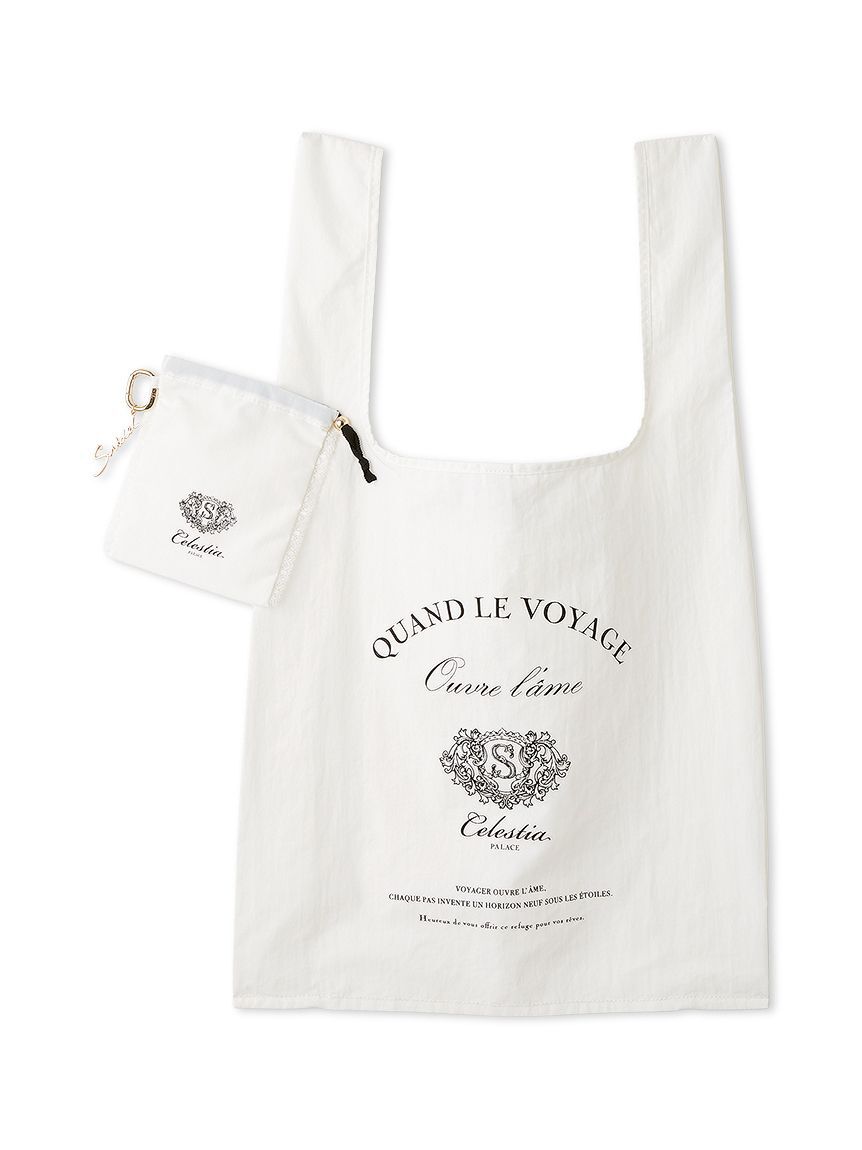 SNIDEL「エンブレムエコバッグチャーム」|キーケース|