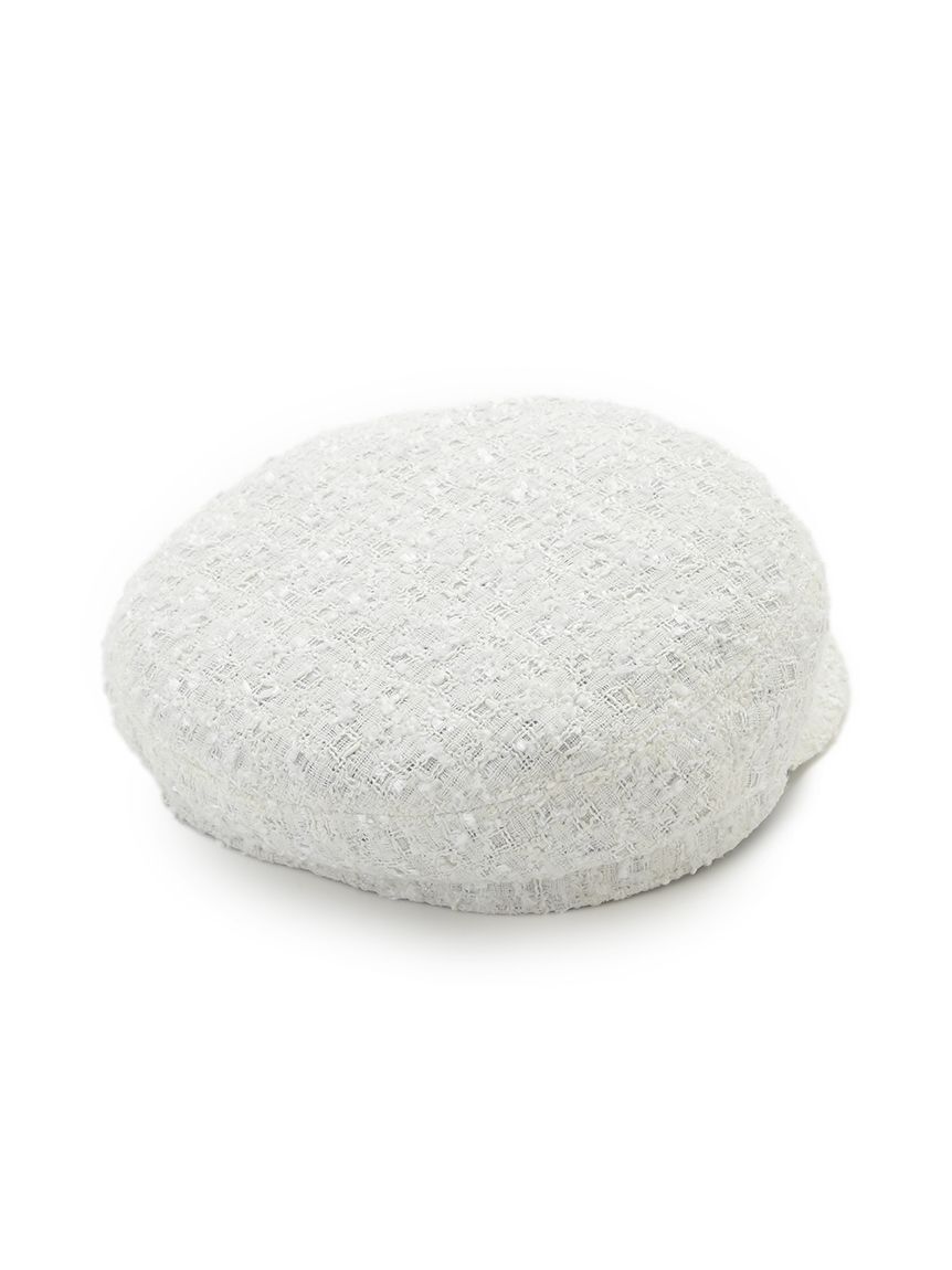 SNIDEL「ツイードキャスケット」|キャップ・キャスケット|