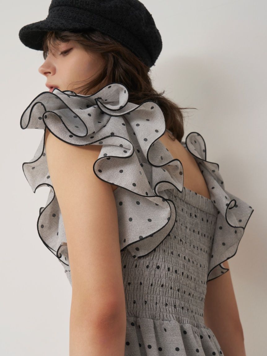 SNIDEL「ツイードキャスケット」|キャップ・キャスケット|