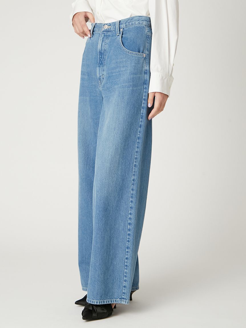 FRAY I.D「【Lee&times; FRAY I.D】ワイドパンツ」|デニム|