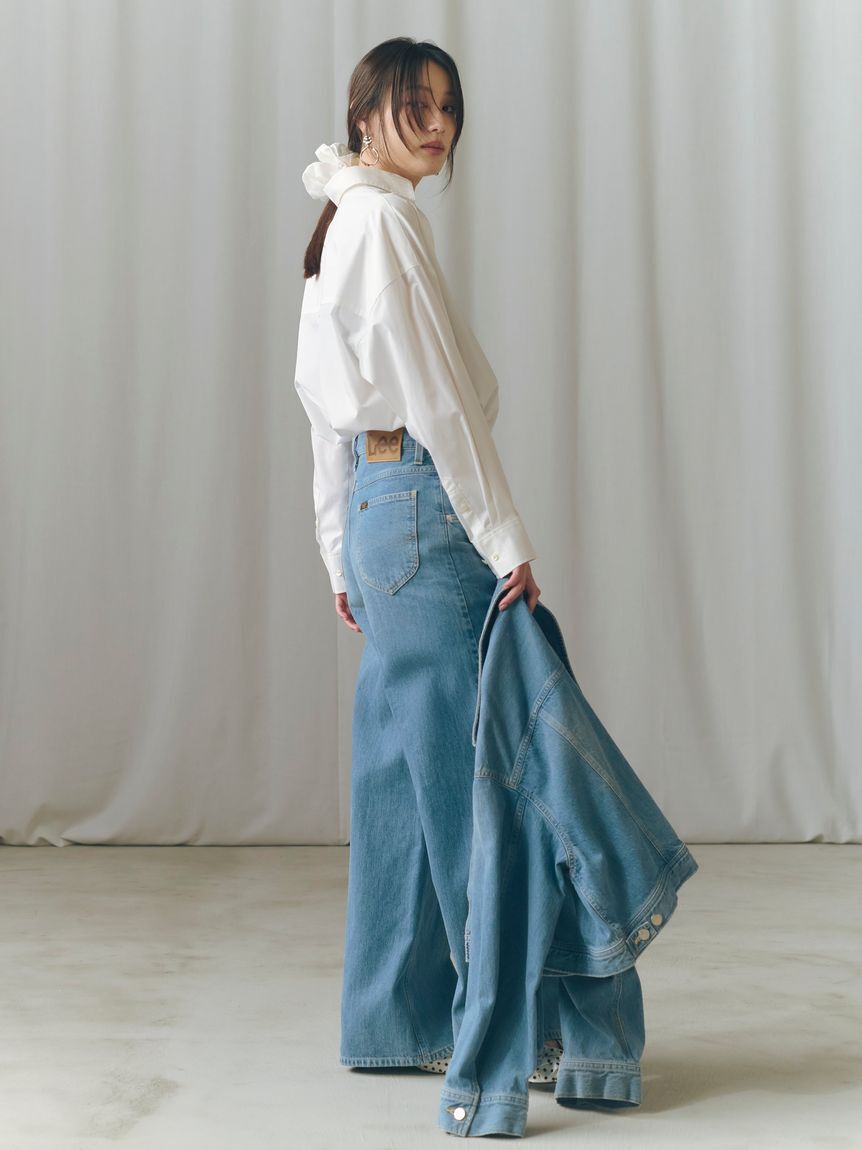 FRAY I.D「【Lee&times; FRAY I.D】ワイドパンツ」|デニム|