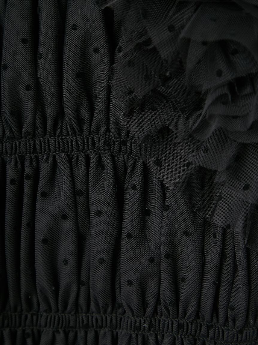 FRAY I.D「チュールコンビ2wayカットトップス」|Tシャツ・カットソー|