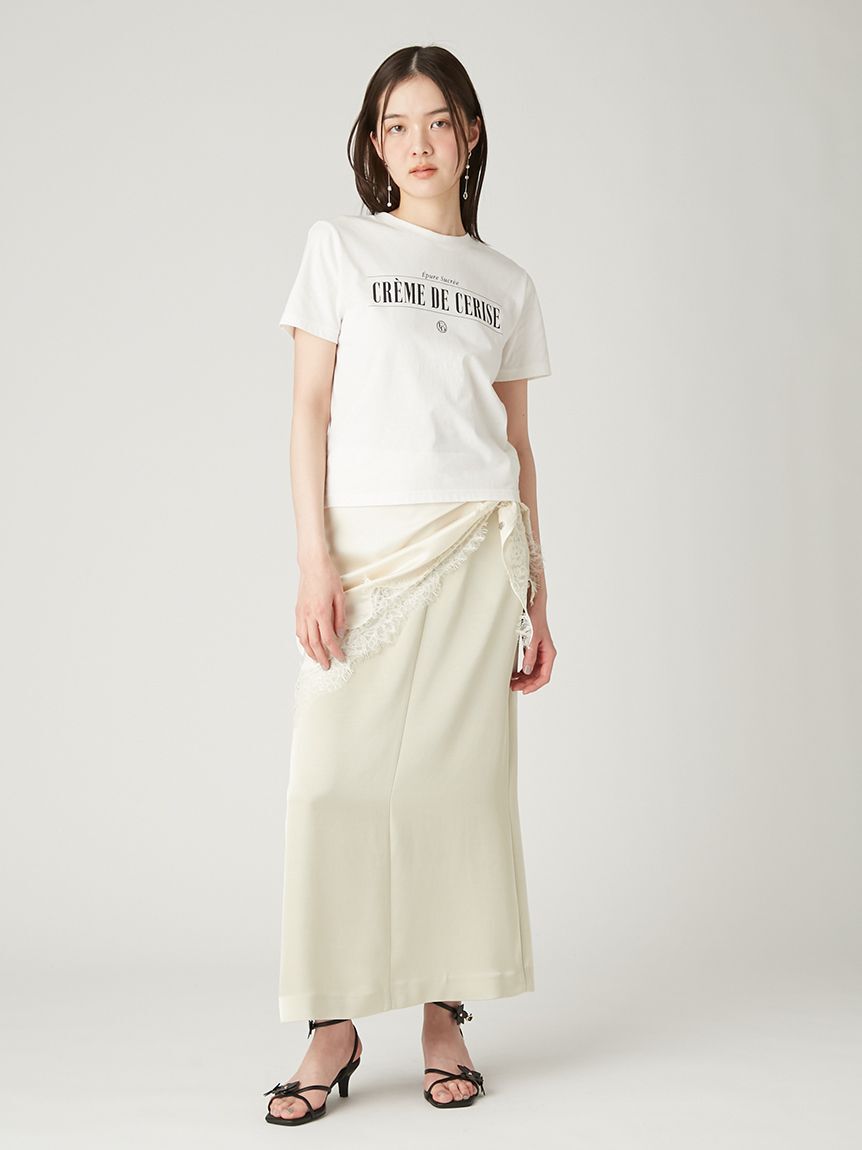 FRAY I.D「レーストリムスカーフ」|バンダナ・スカーフ|