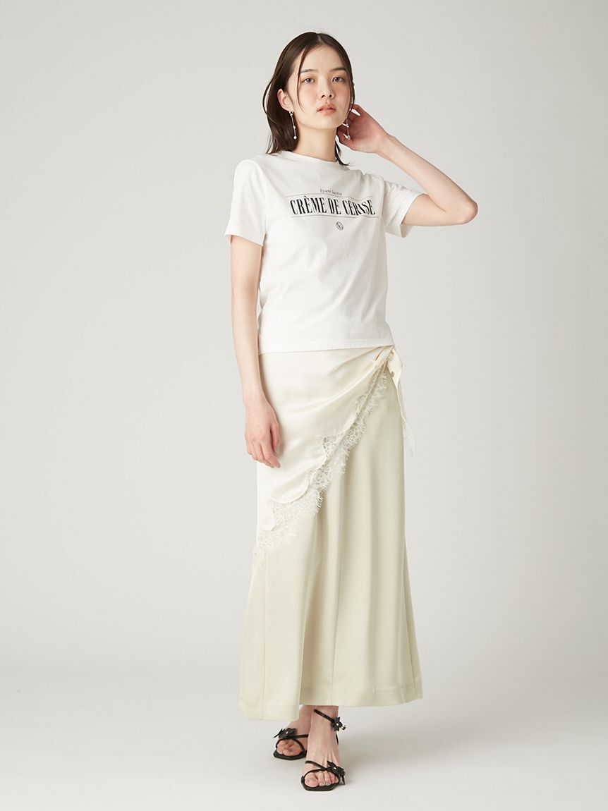 FRAY I.D「レーストリムスカーフ」|バンダナ・スカーフ|