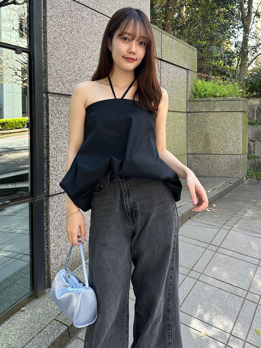 styling/「【S/S(エスバイエス)】＜ウォッシャブル・撥水＞ベアトップ」|チューブトップ|