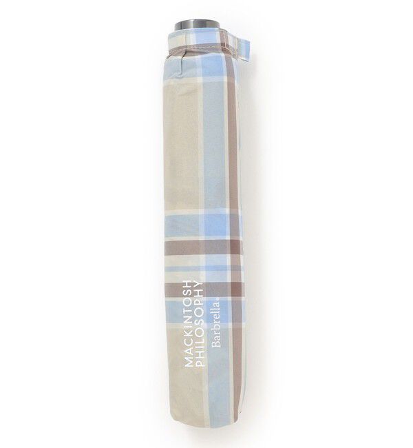 MACKINTOSH PHILOSOPHY「バーブレラ タータンチェック 55cm」|傘|ベージュ