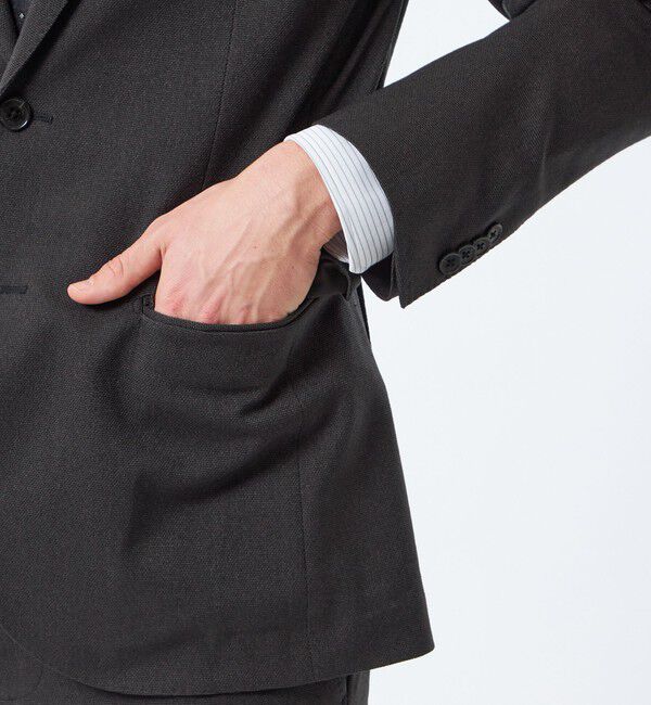 MACKINTOSH PHILOSOPHY「トロッター エクストラソリッドジャケット ウール調ドビー」|テーラードジャケット|