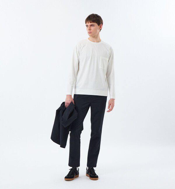 MACKINTOSH PHILOSOPHY「ブリテック イージーパンツ オックス調ダブルクロス」|スラックス|