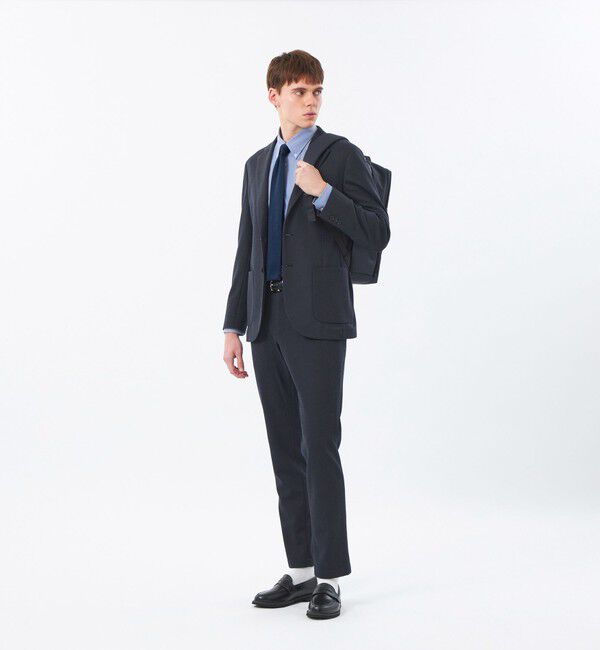 MACKINTOSH PHILOSOPHY「テーラードジャージー パンツ ハイブリッドジャージー」|スラックス|