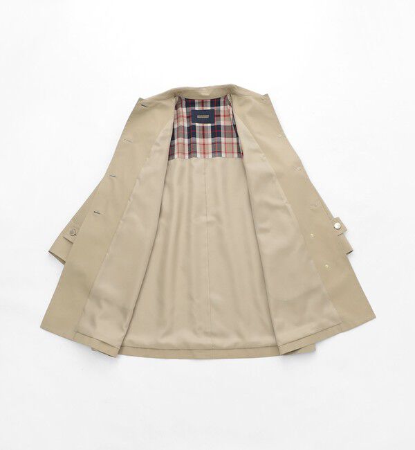 MACKINTOSH PHILOSOPHY「【WEB&一部店舗限定】【WELBURY(ウェルベリー)】シャンブレーギャバジン製」|ステンカラーコート|