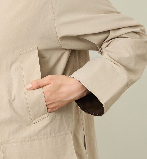 MACKINTOSH PHILOSOPHY「GREY LABEL 【SOMERFORD（サマーフォード）】ライトタフタ製」|ステンカラーコート|