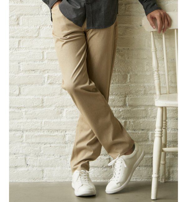 ikka「【雑誌MonoMax4月号掲載】GOKU楽パンツ EASY STRETCH 5ポケット「小泉孝太郎さん着用モデル」」|その他|