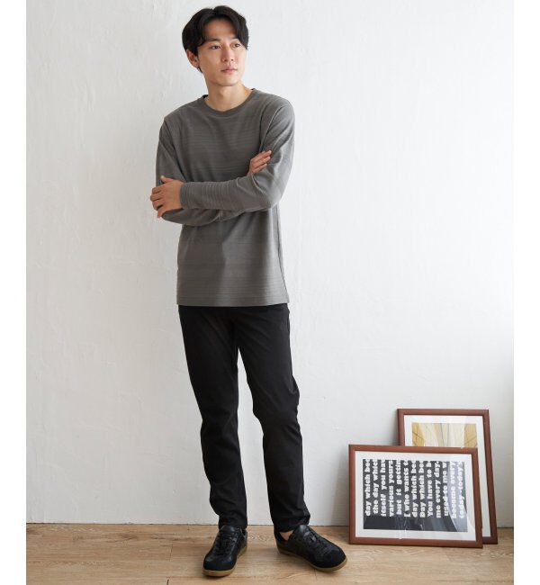 ikka「【雑誌MonoMax4月号掲載】GOKU楽パンツ EASY STRETCH 5ポケット「小泉孝太郎さん着用モデル」」|その他|