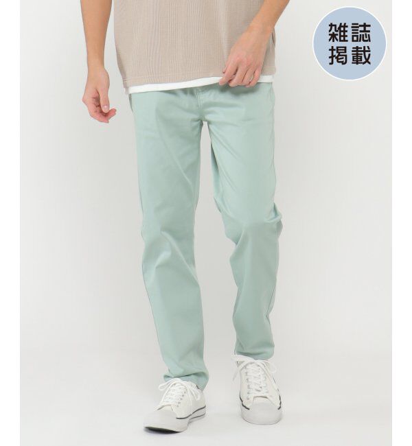 ikka「【雑誌MonoMax5月号掲載】接触冷感イージー5ポケット」|その他|ミントグリン
