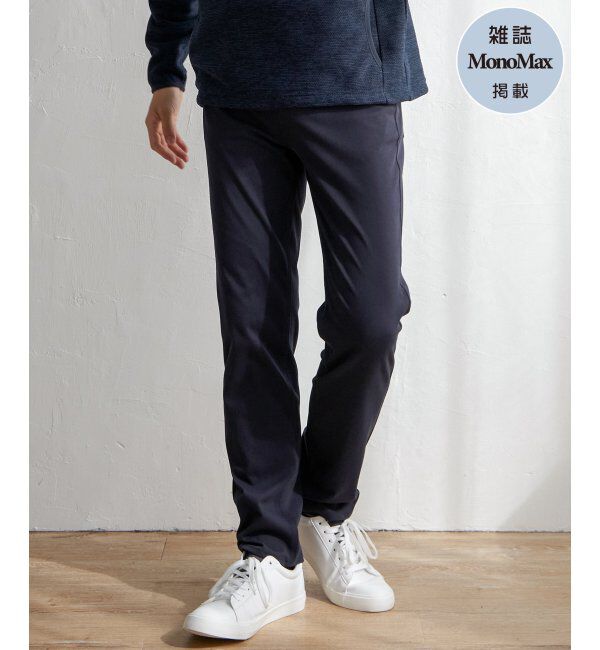 ikka「【雑誌MonoMax4月号掲載】GOKU楽 EASY STRETCH イージーストレッチ 5Pパンツ」|その他|