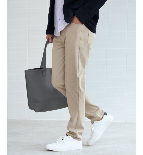 ikka「【雑誌MonoMax4月号掲載】GOKU楽 EASY STRETCH イージーストレッチ 5Pパンツ」|その他|